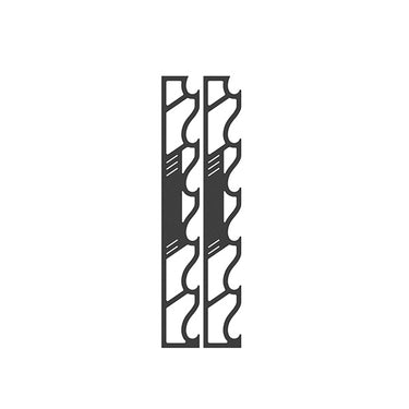 Vinylrollenhalter - 6 Rollen
