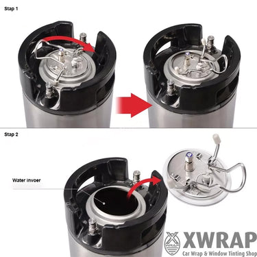 9,5L Drucktank