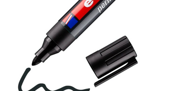 Edding 300 permanent marker - 2 stuks