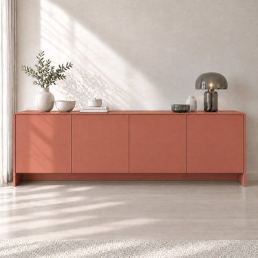 Canyon matte interieurfolie op dressoir in woonkamer